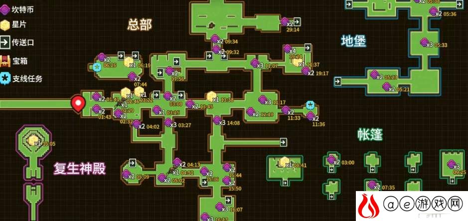 坎公骑冠剑10-2星片全收集通关攻略