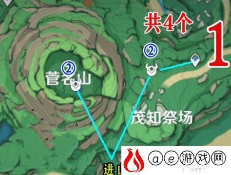 原神2.2兽境之狼收集路线攻略