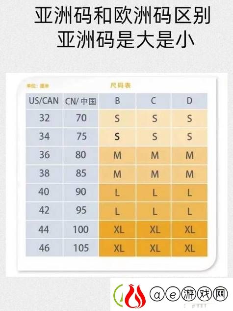 亚洲一码和欧洲二码的尺码区别：深入了解两大尺码体系的差异